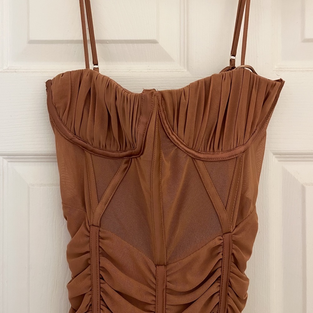 Brown Bodycon dress, It’s a Small